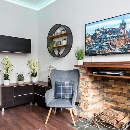 City Centre Stylish Apartment At The Meadows Park Edinburg Exteriör bild